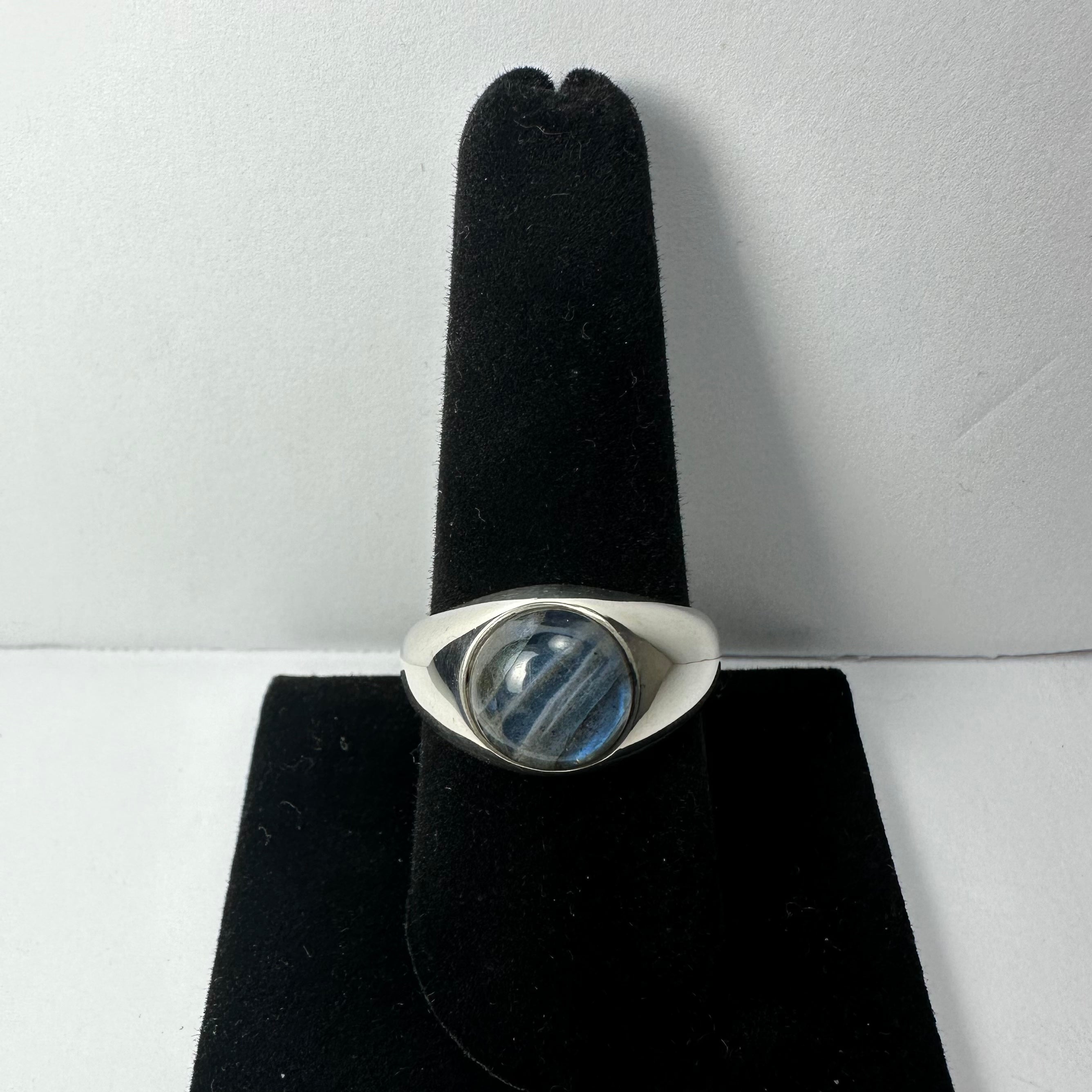 Labradorite Ring - Size 8.5 - New Age Realms