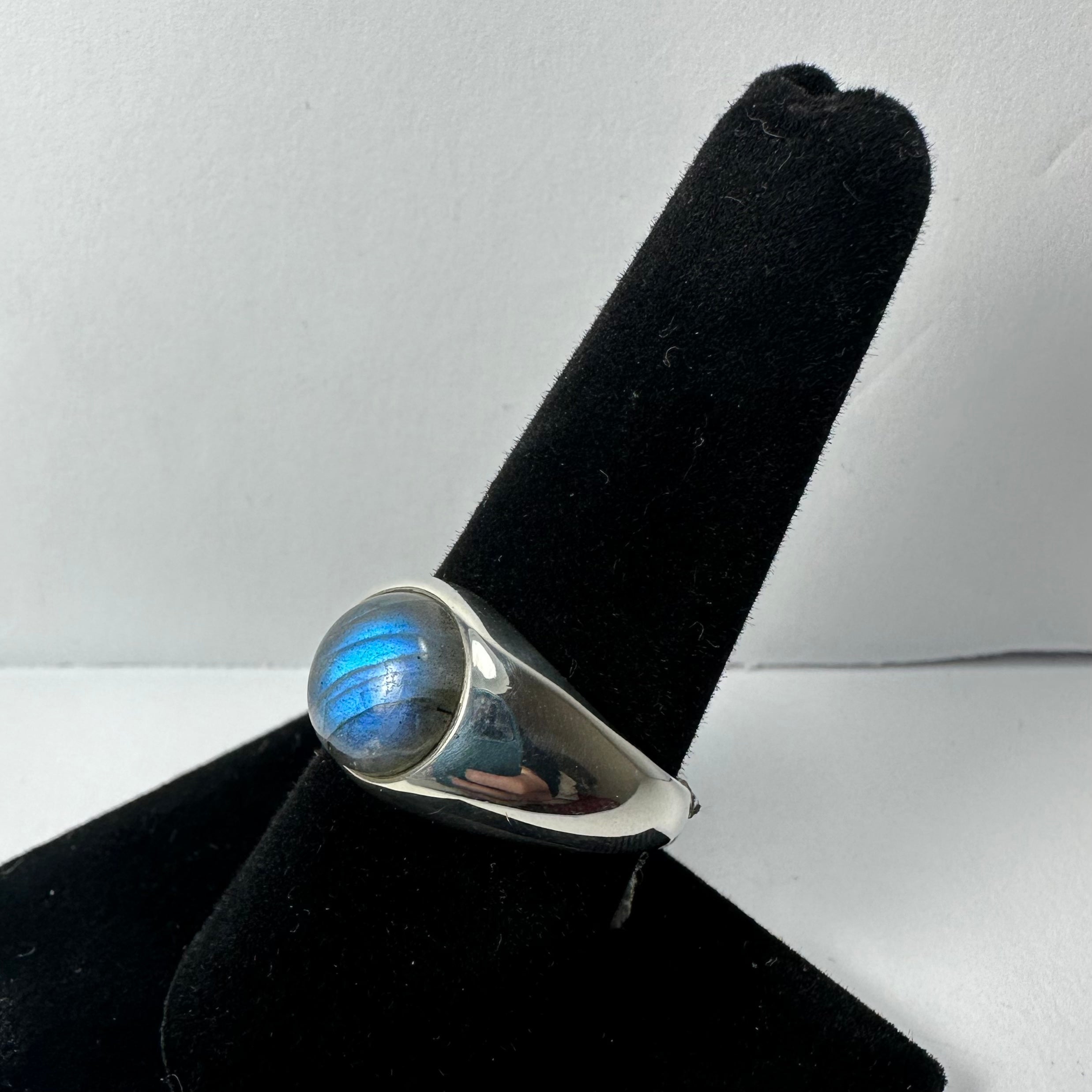 Labradorite Ring - Size 8.5 - New Age Realms