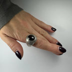 Garnet Ring - Size 8.5 - New Age Realms