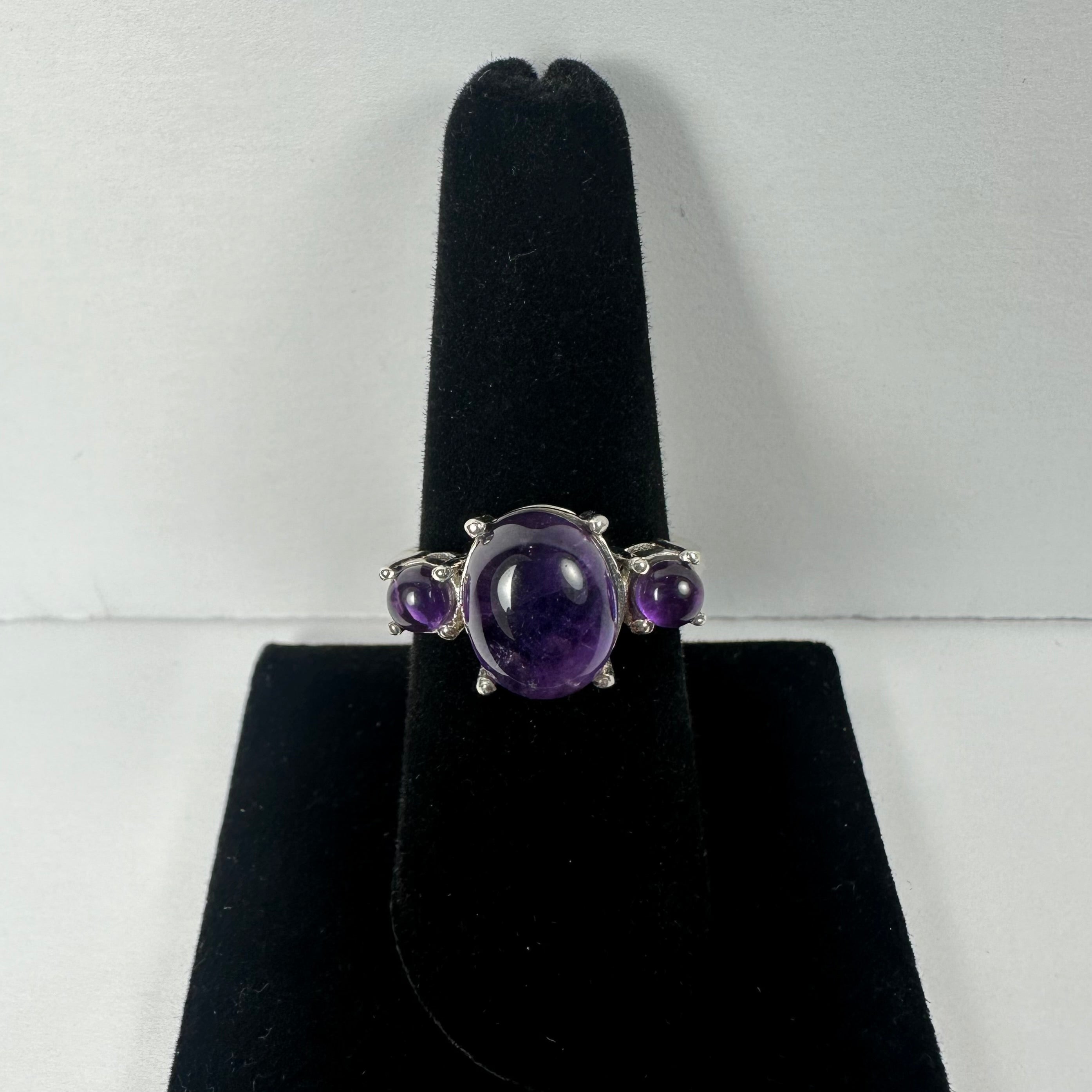 Amethyst Ring - Size 8 - New Age Realms