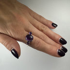 Amethyst Ring - Size 8 - New Age Realms