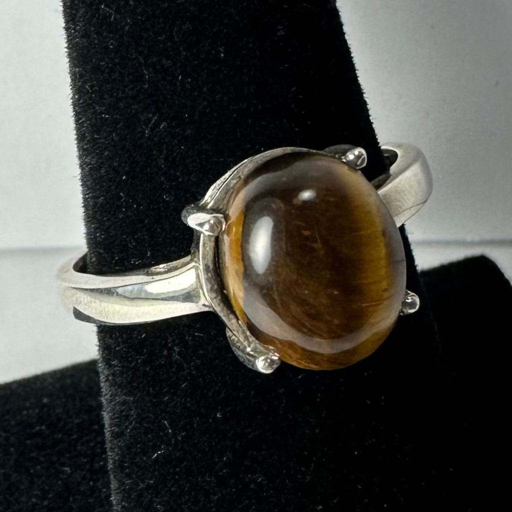 Tiger Eye Ring - Size 11 - New Age Realms
