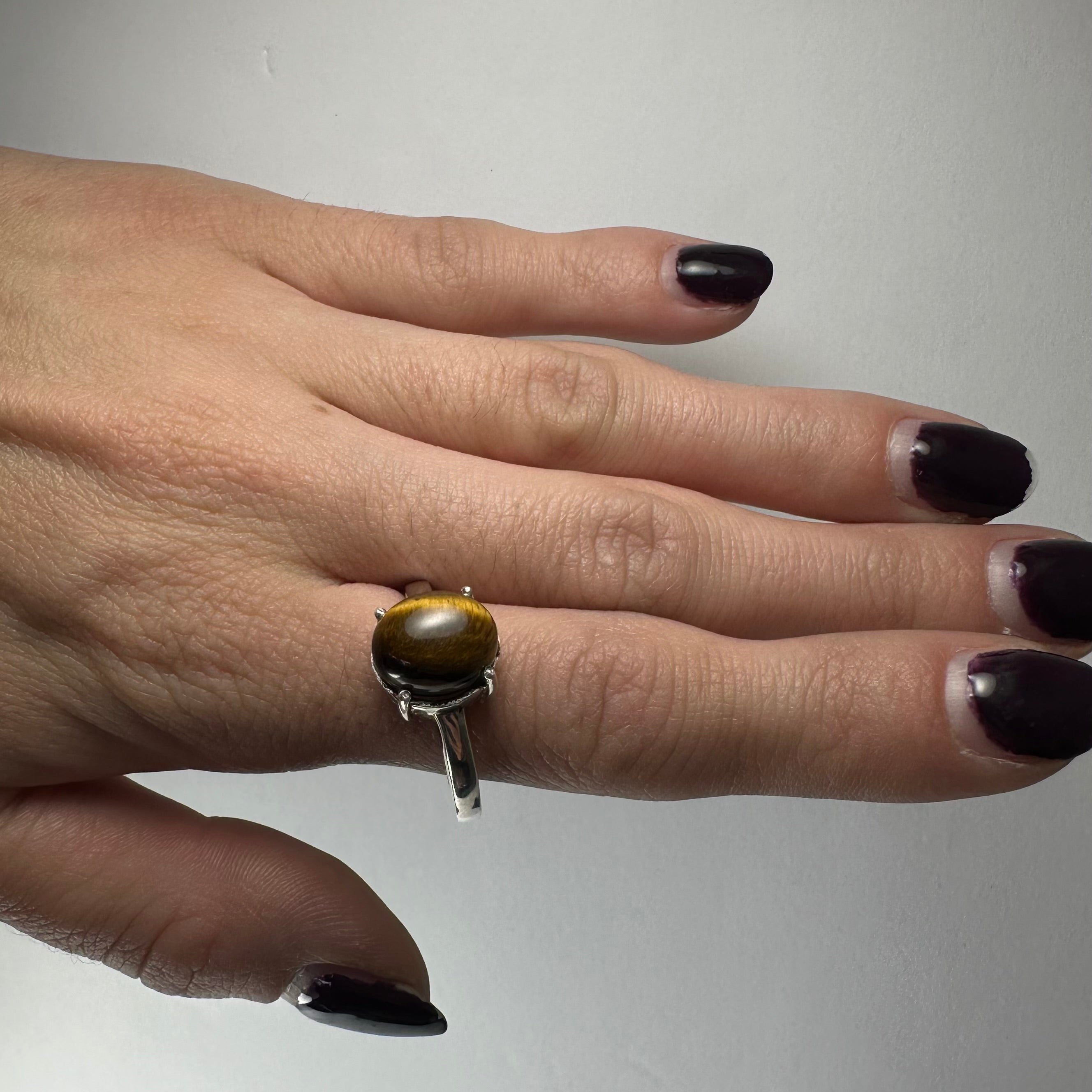 Tiger Eye Ring - Size 11 - New Age Realms