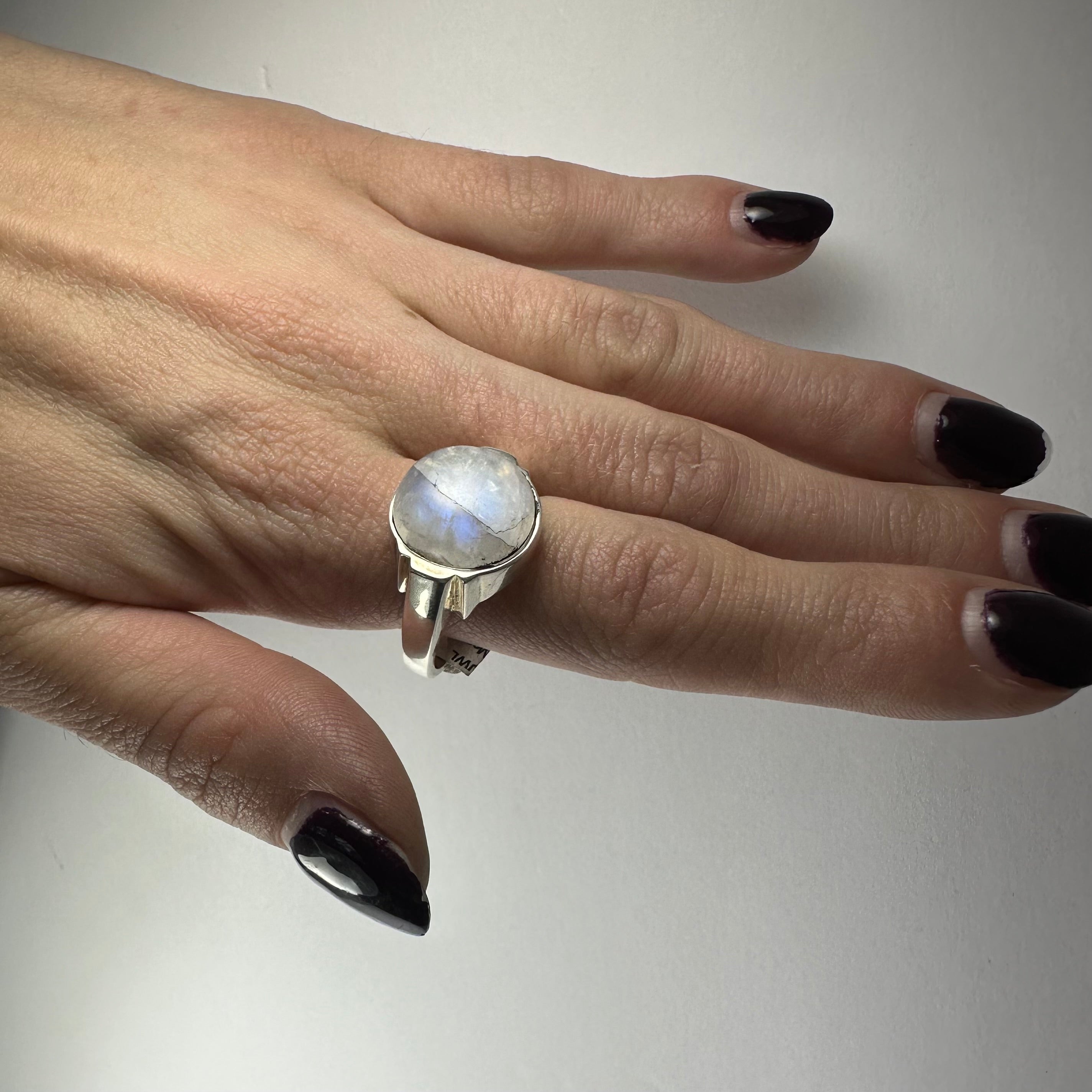 Moonstone Ring - Size 9.5 - New Age Realms