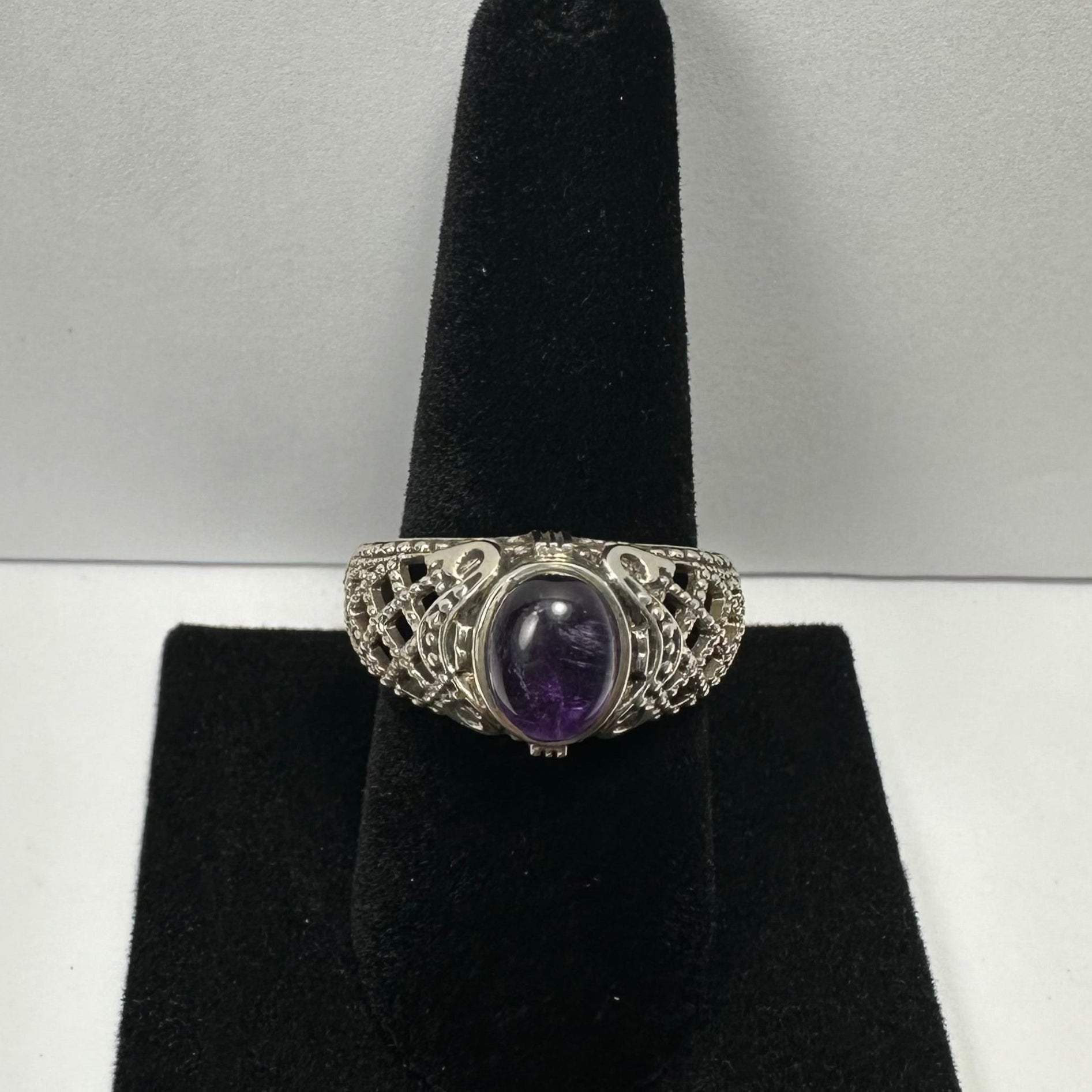 Amethyst Ring - Size 11.5 - New Age Realms