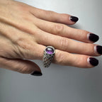 Amethyst Ring - Size 11.5 - New Age Realms