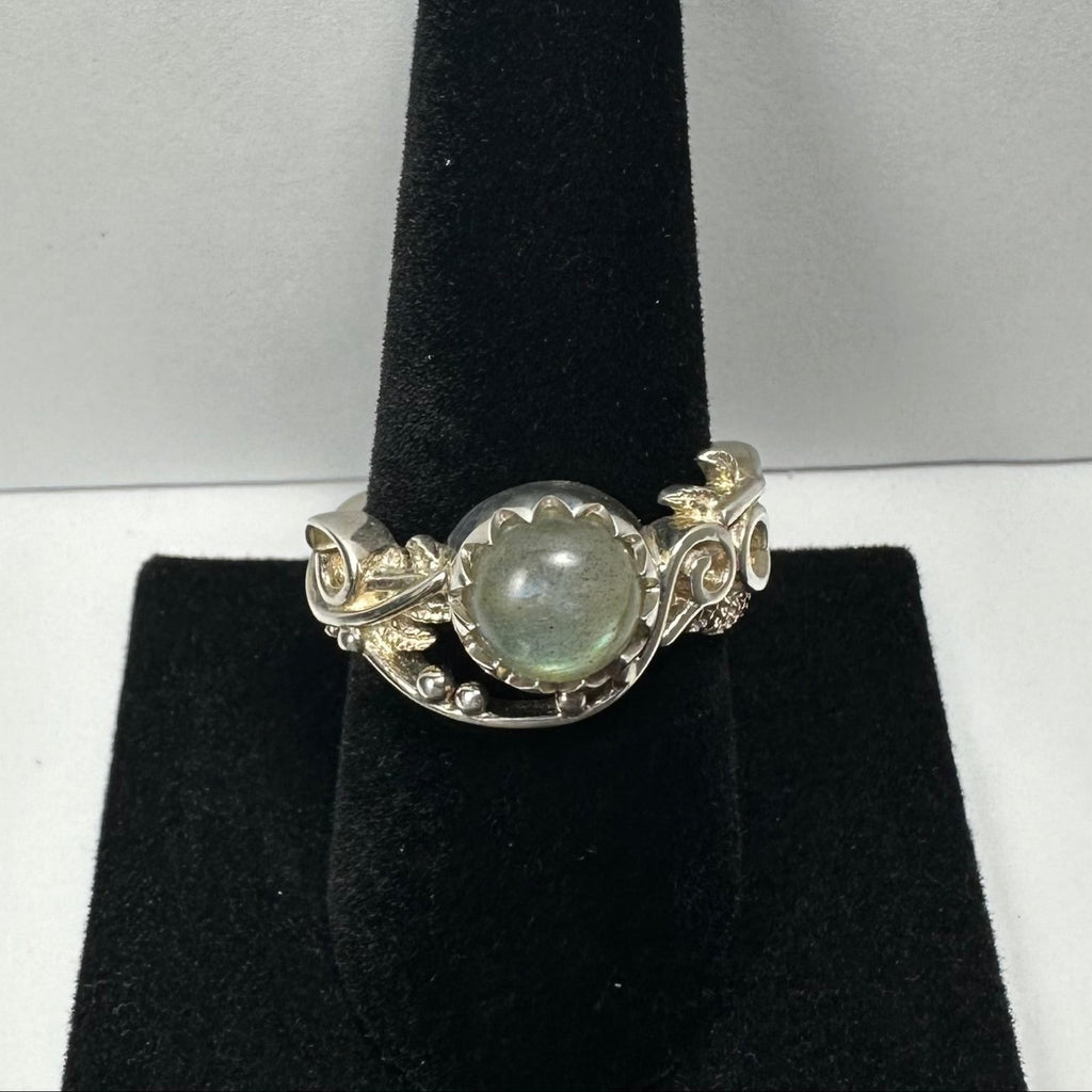 Labradorite Ring - Size 10.5 - New Age Realms