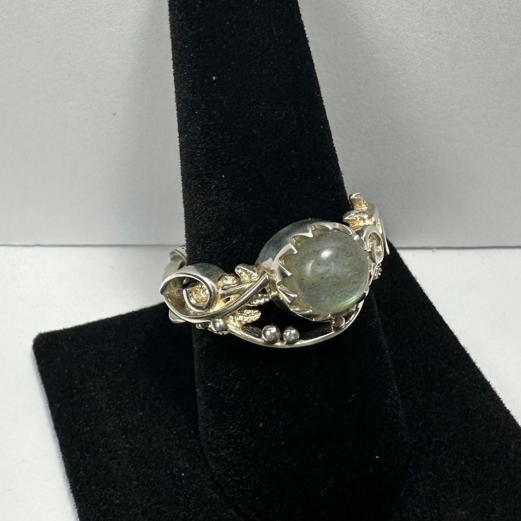 Labradorite Ring - Size 10.5 - New Age Realms