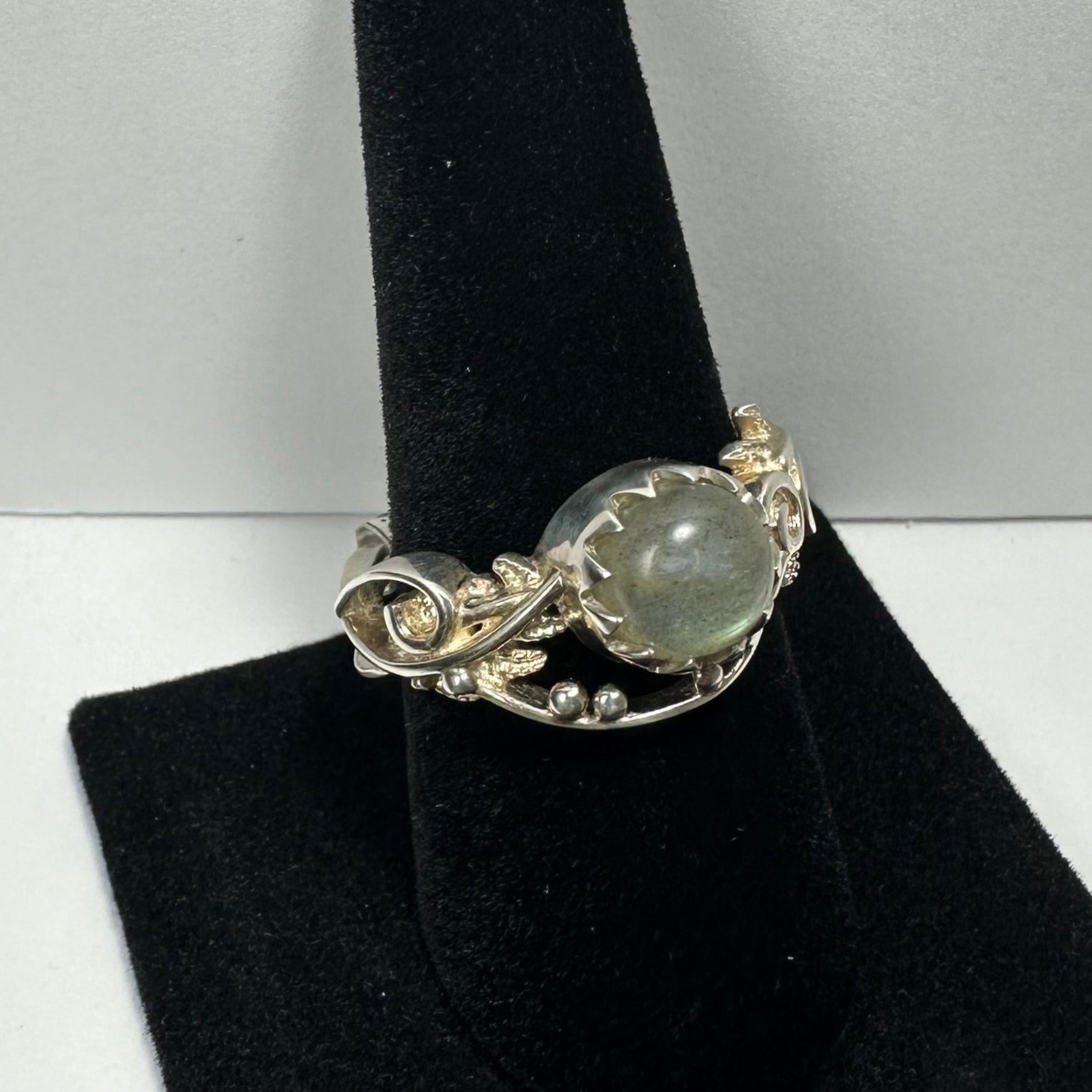 Labradorite Ring - Size 10.5 - New Age Realms