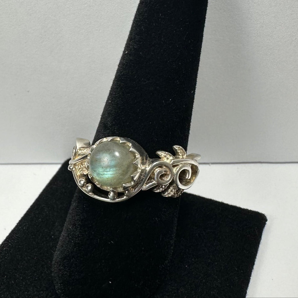 Labradorite Ring - Size 10.5 - New Age Realms