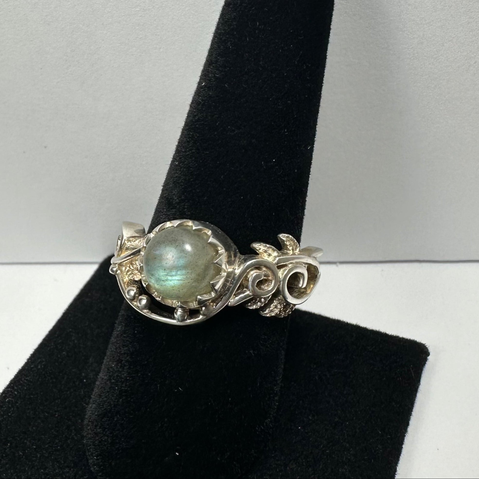 Labradorite Ring - Size 10.5 - New Age Realms