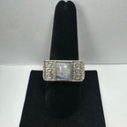 Moonstone Ring - Size 11.5 - New Age Realms