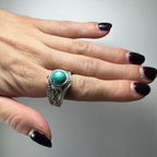 Turquoise Ring - Size 10.5 - New Age Realms