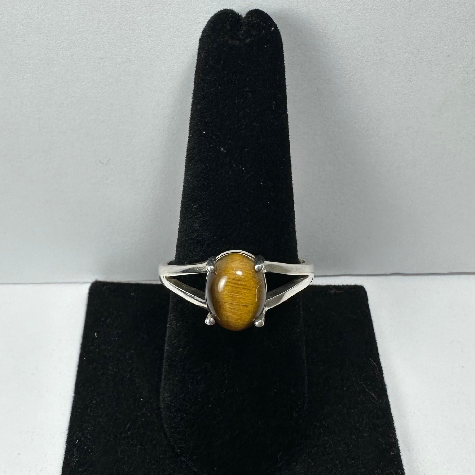 Tiger Eye Ring - Size 12 - New Age Realms