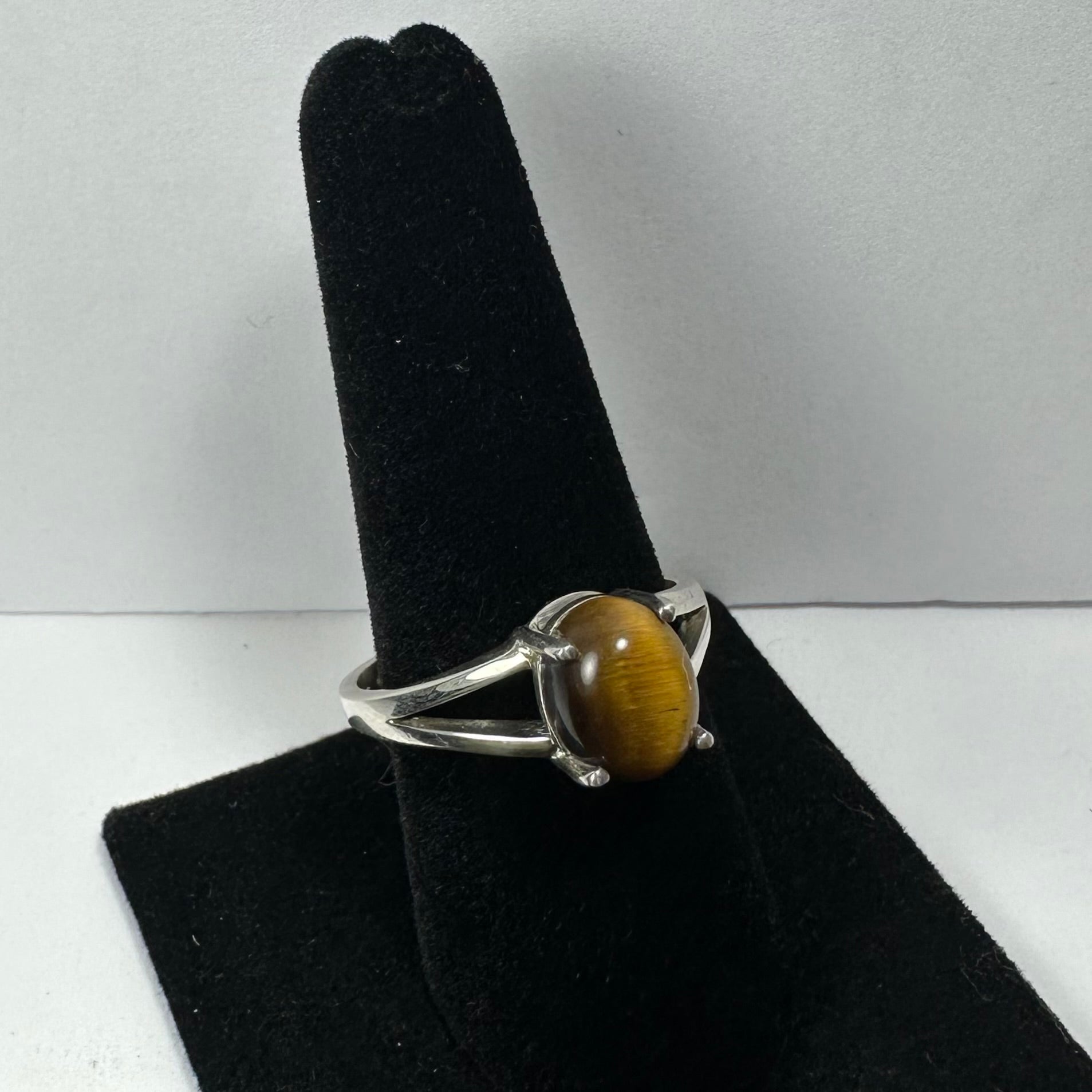 Tiger Eye Ring - Size 12 - New Age Realms