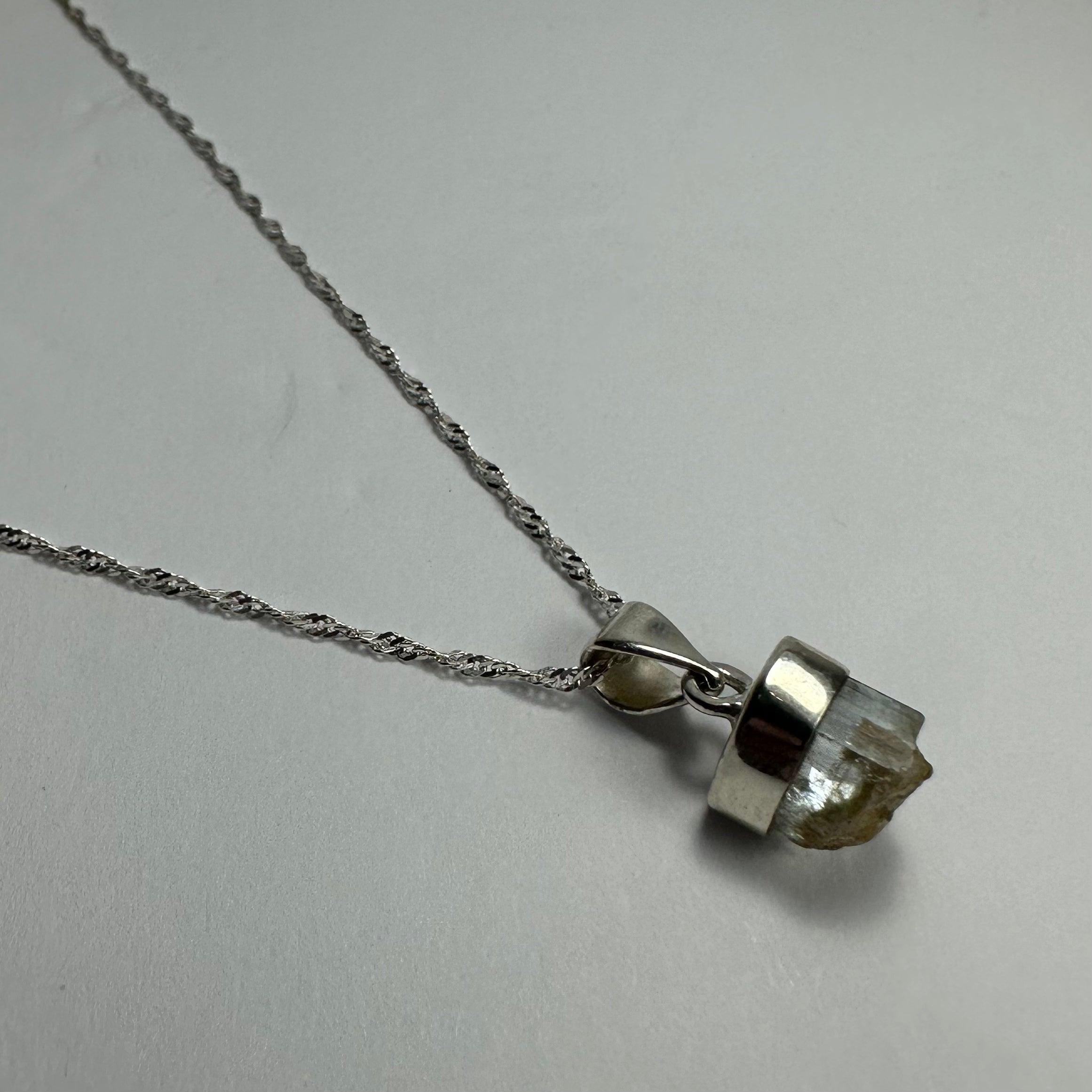 Natural Aquamarine Beryl Pendnat - New Age Realms