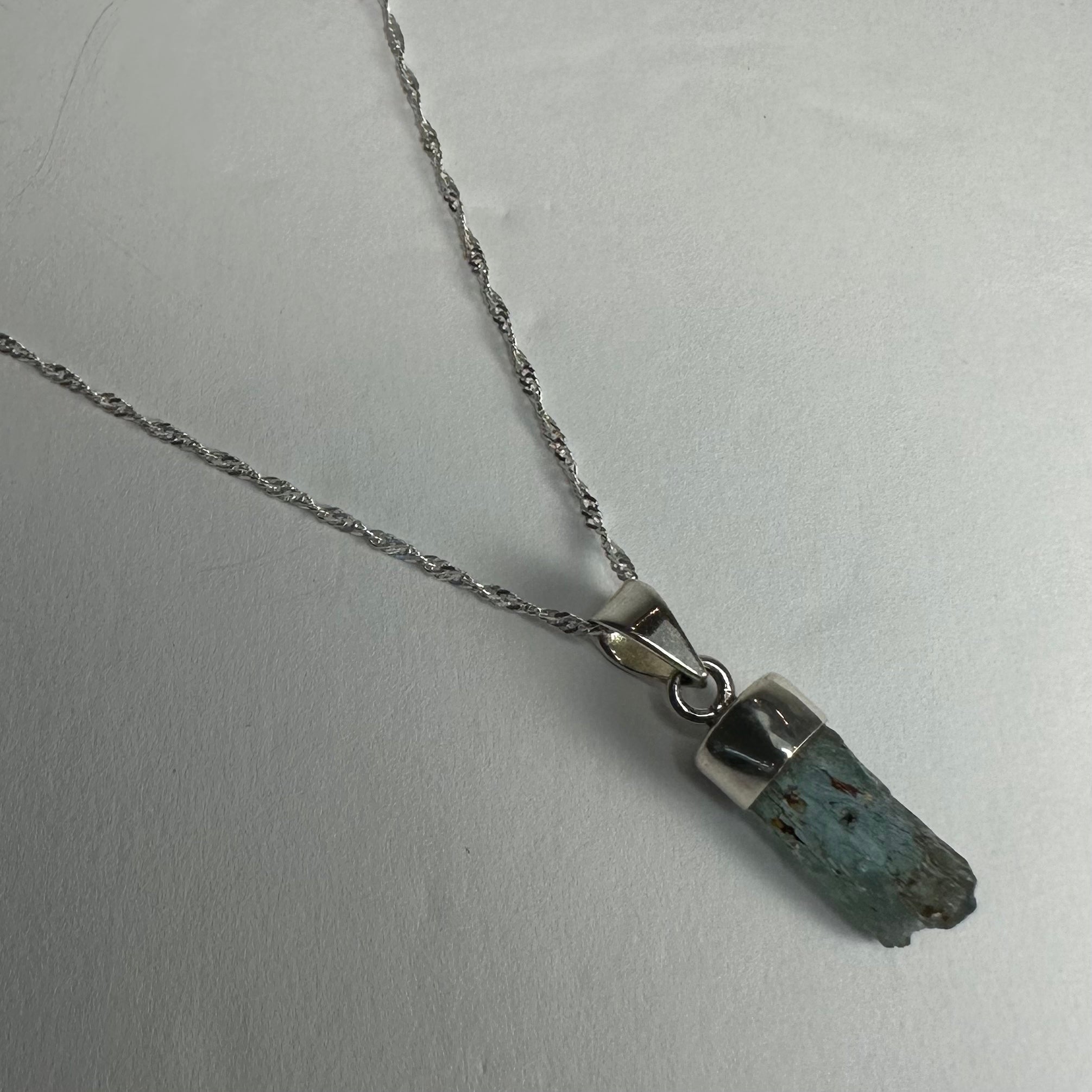 Natural Aquamarine Beryl Pendnat - New Age Realms