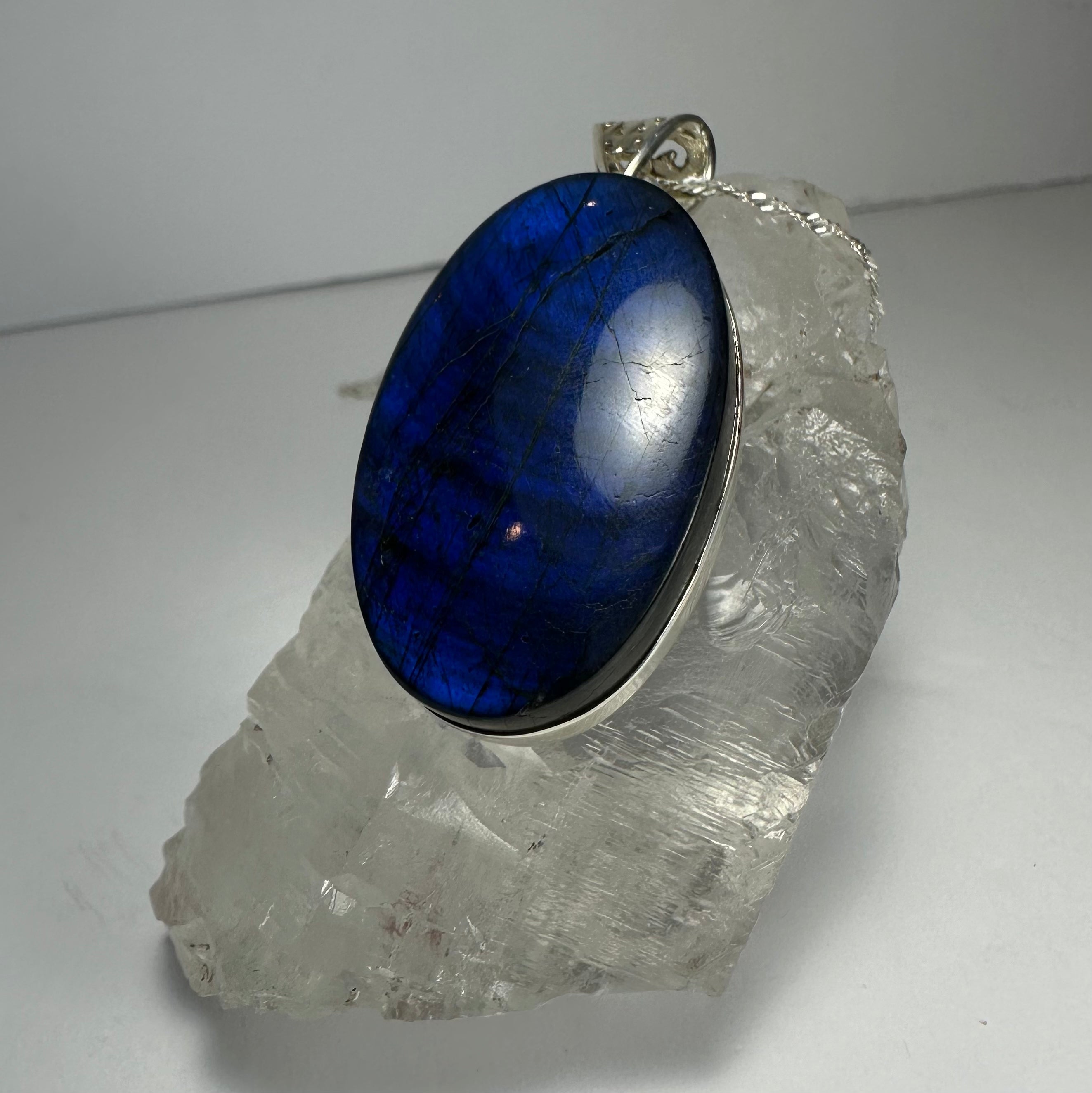 Labradorite Teardrop Pendant - New Age Realms