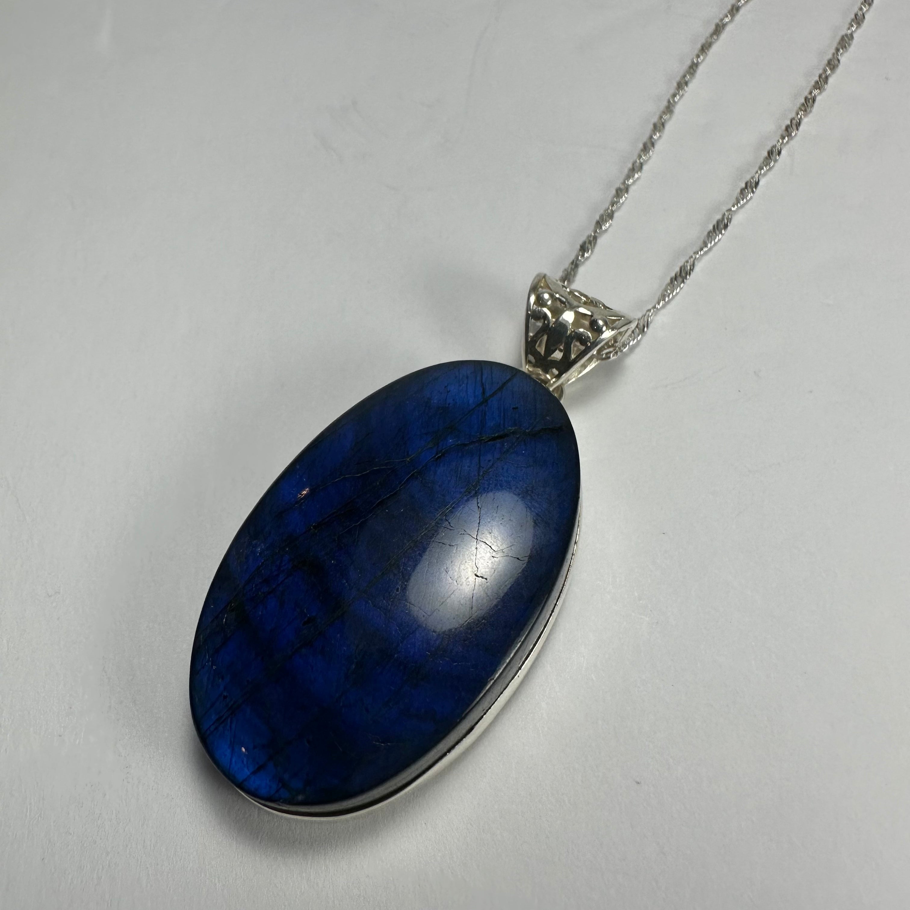 Labradorite Teardrop Pendant - New Age Realms