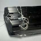 Sterling Silver 'Ohm' Pendant - New Age Realms