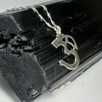 Sterling Silver 'Ohm' Pendant - New Age Realms