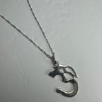 Sterling Silver 'Ohm' Pendant - New Age Realms