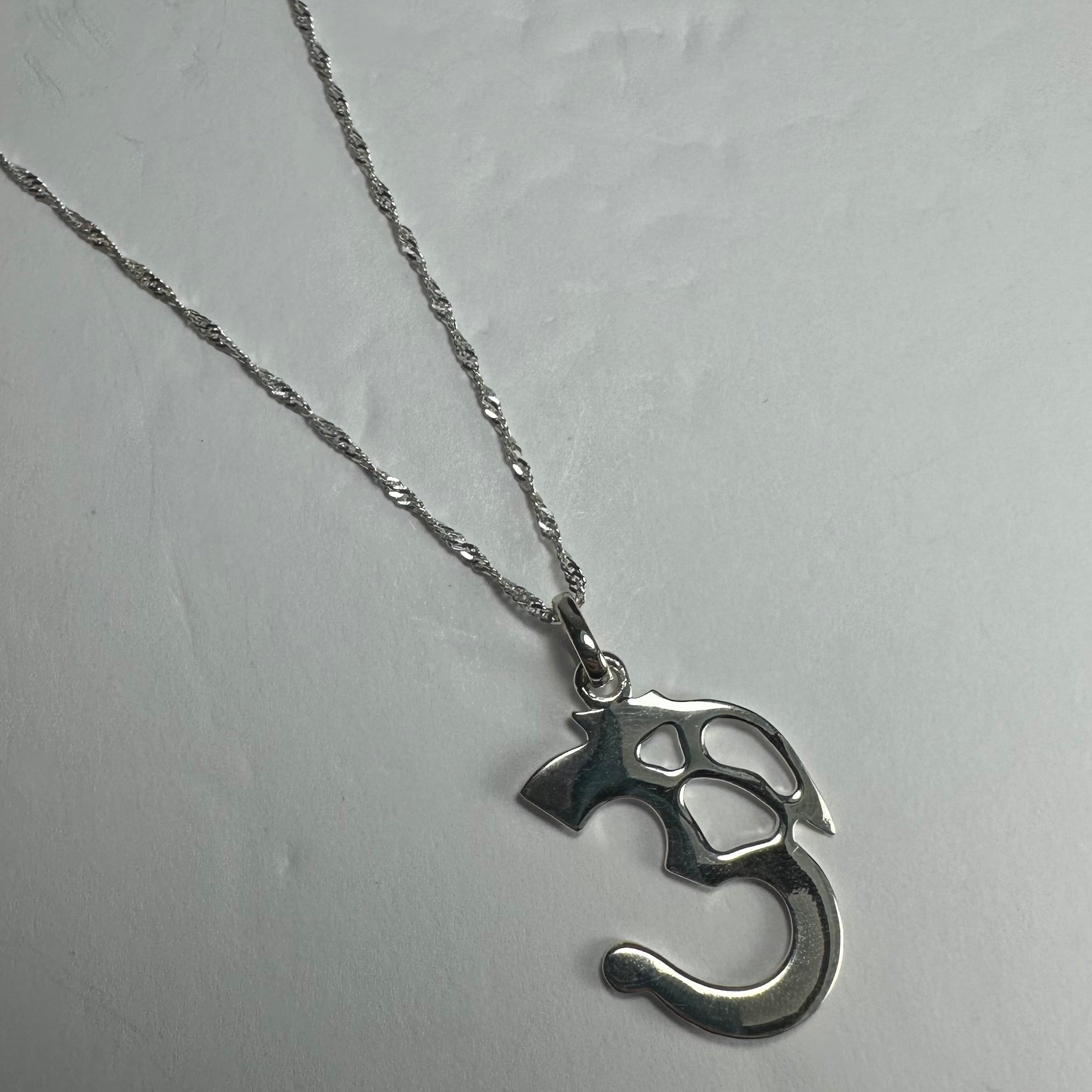 Sterling Silver 'Ohm' Pendant - New Age Realms