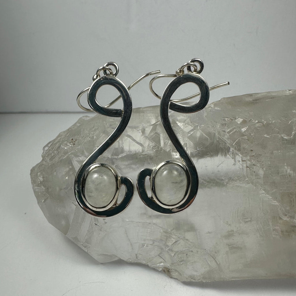 Moonstone Earrings - New Age Realms