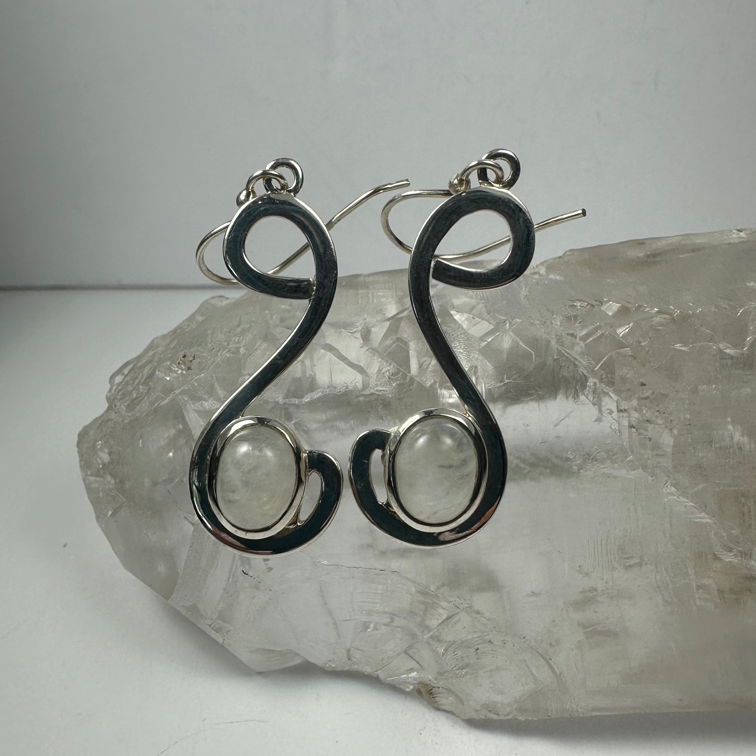 Moonstone Earrings - New Age Realms