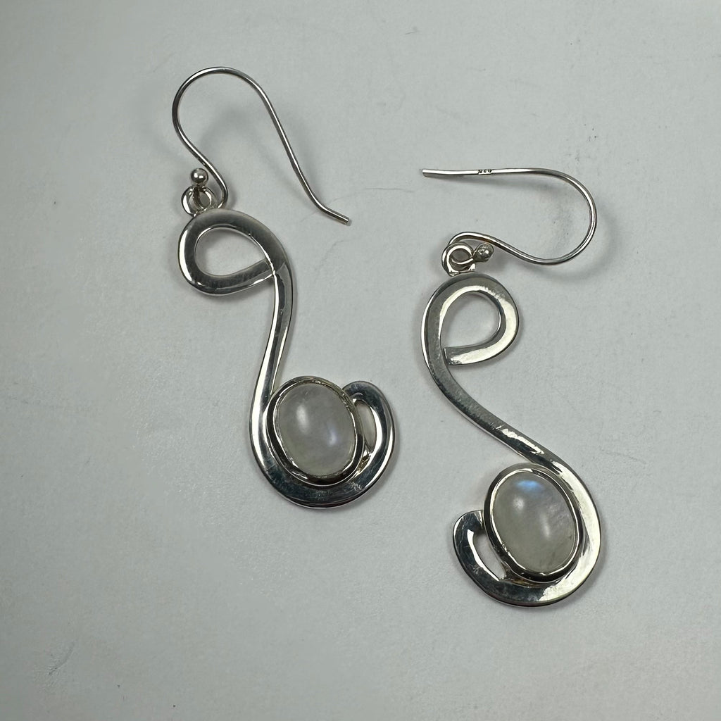 Moonstone Earrings - New Age Realms