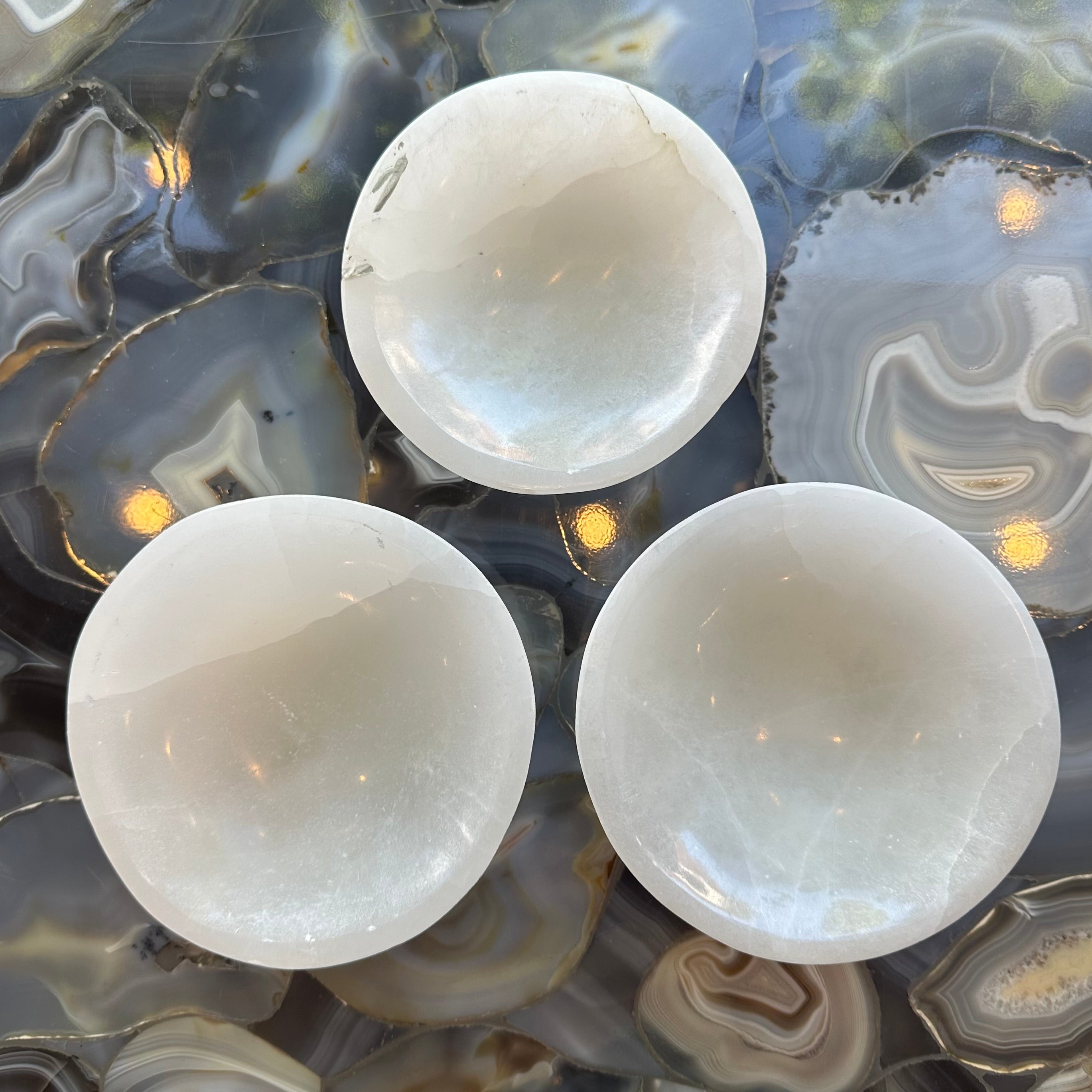 Selenite Bowl 6" - New Age Realms