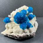 Cavansite with Stilbite on Matrix from Pune, Maharashtra, India - New Age Realms