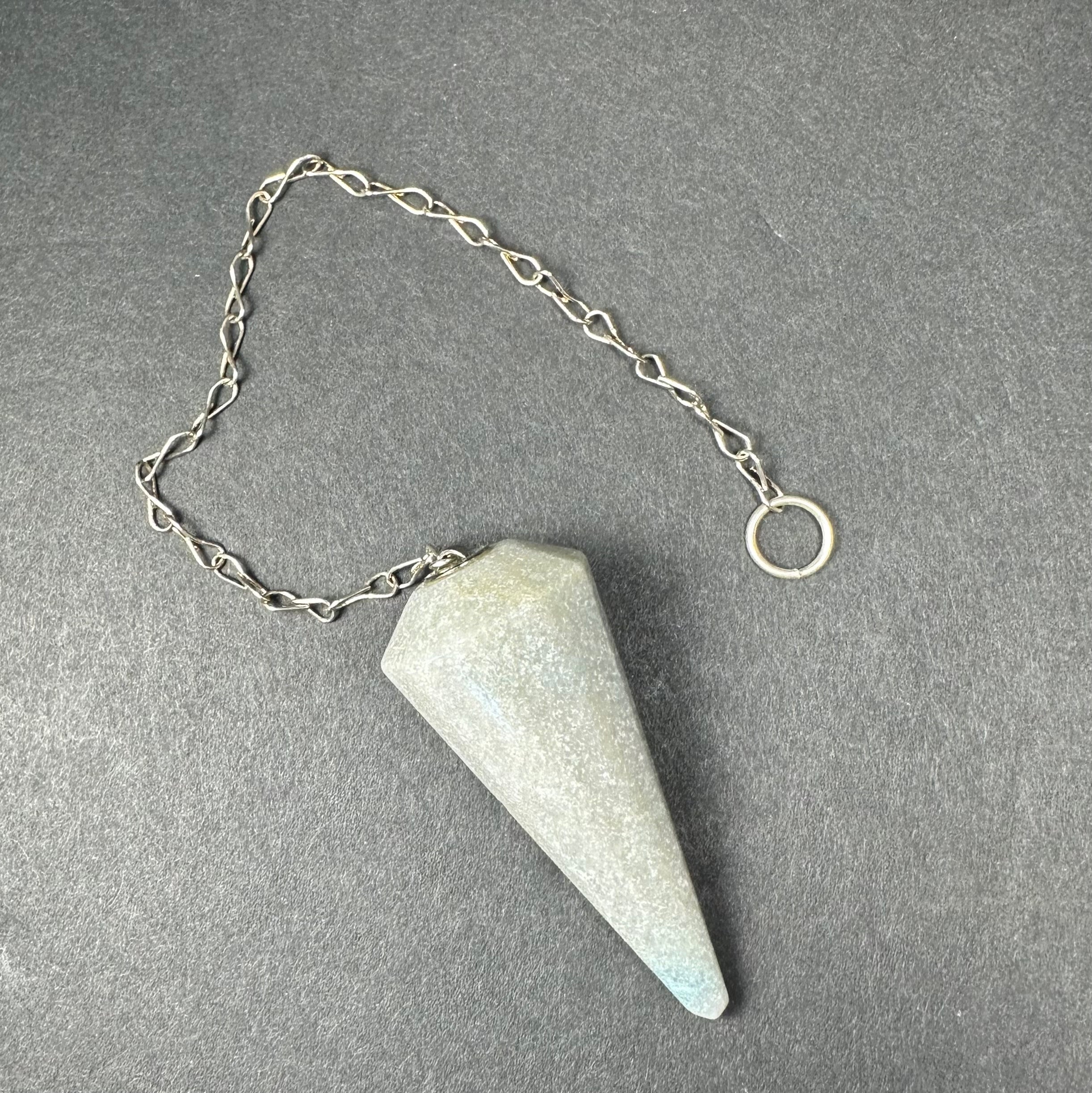 Stone Pendulum with Chain - New Age Realms