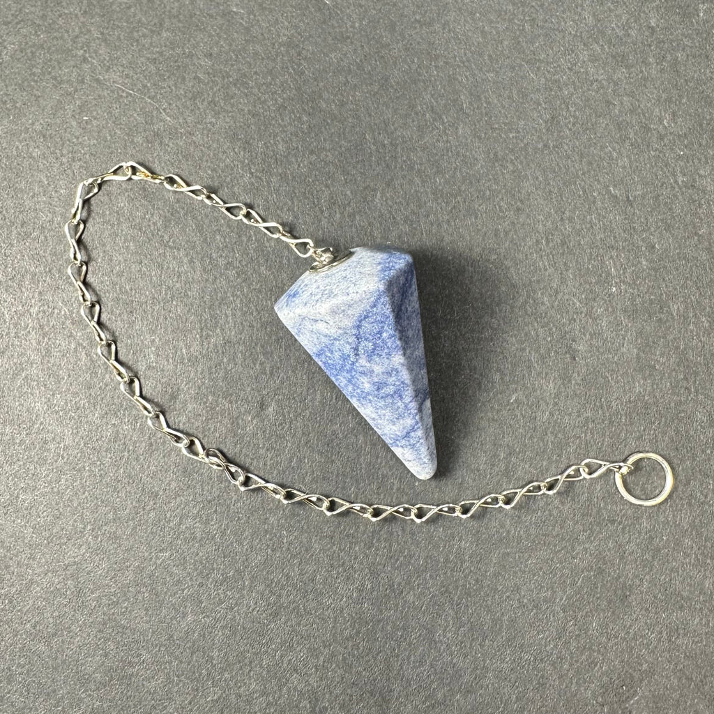 Stone Pendulum with Chain - New Age Realms