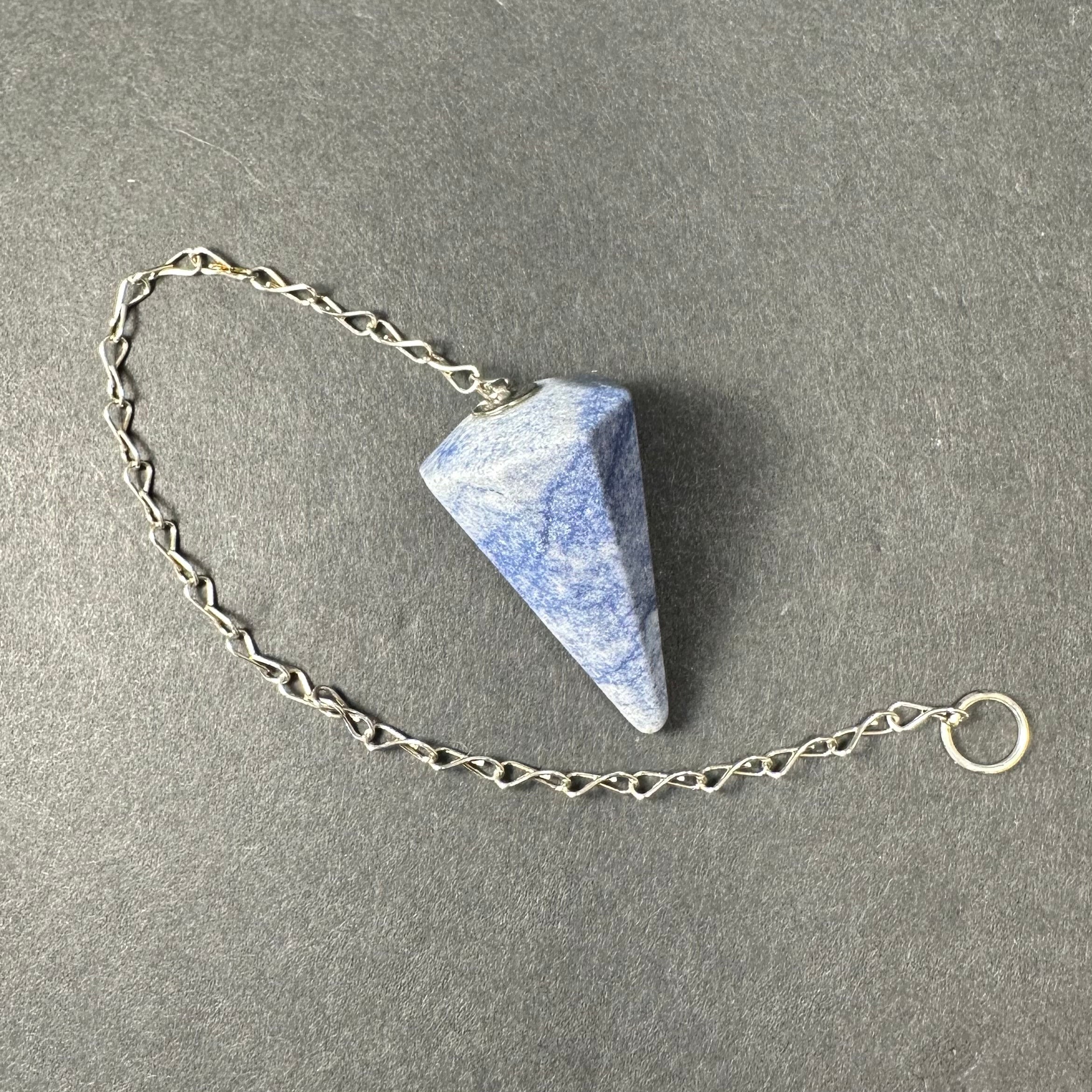 Stone Pendulum with Chain - New Age Realms
