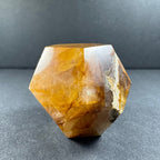 Yellow Hematoid Quartz Dodecahedron Carving from Brazil - New Age Realms