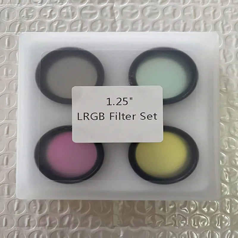 1.25 inch LRGB Filter set for astrophotography Deep space photography filter and planetary CCD imaging