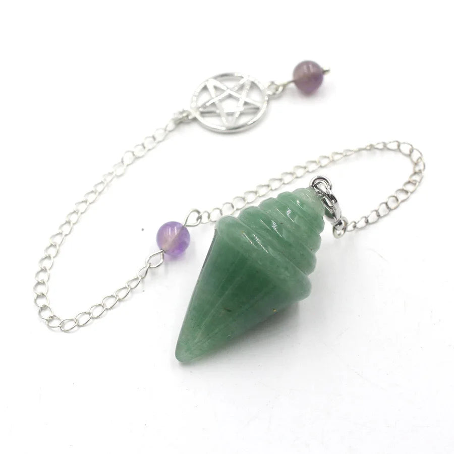 Pentacle Crystal Pendulums - New Age Realms