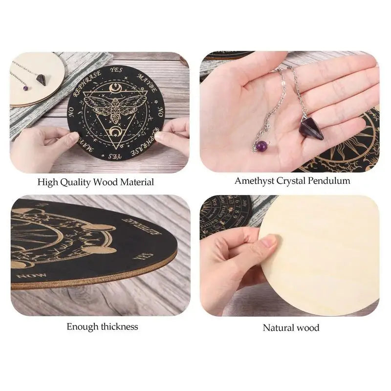 Wooden Pendulum Boards - New Age Realms