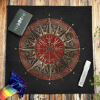 Triple Moon Pentacle-Runic Cloth - New Age Realms