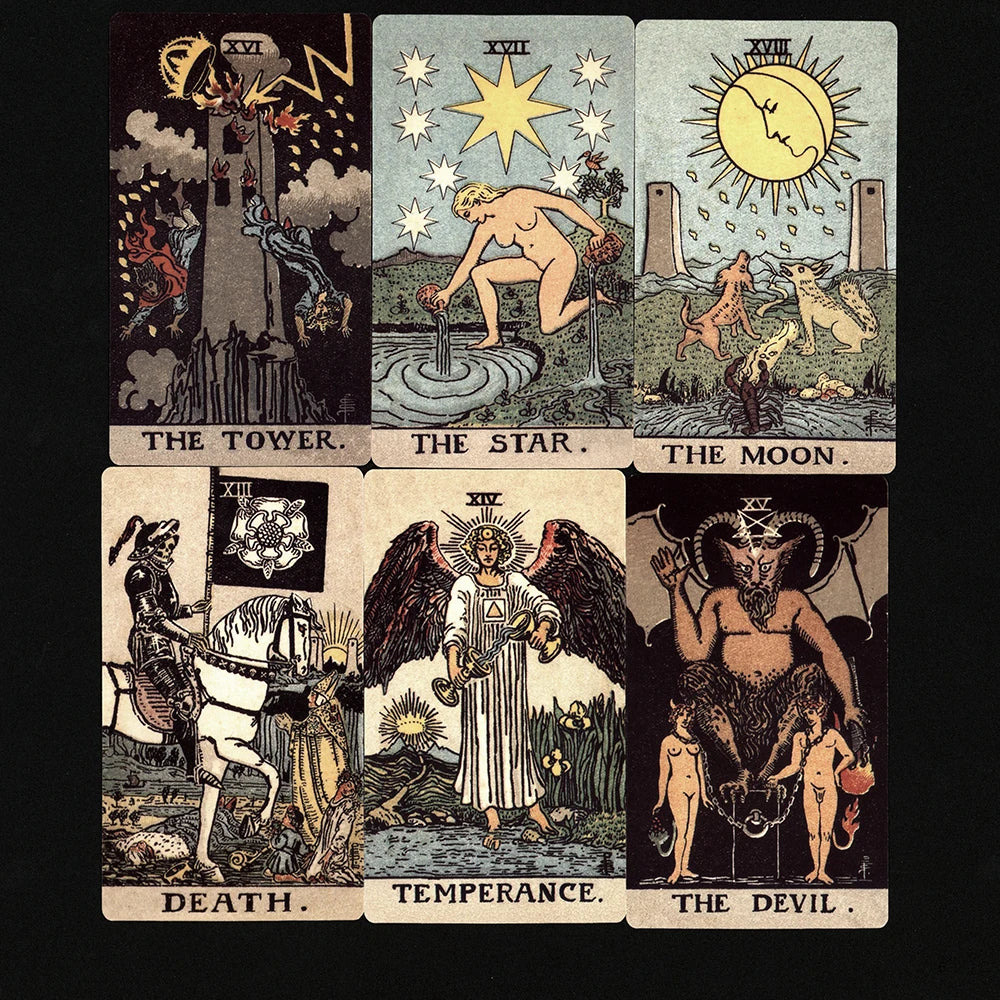 Smith-Waite Tarot Card Deck - New Age Realms