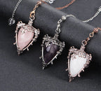 Water Drop Crystal Pendulums - New Age Realms