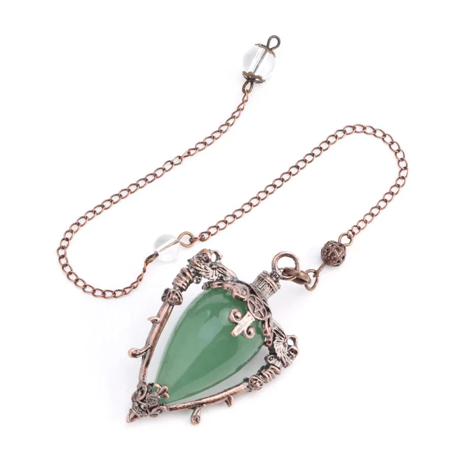 Water Drop Crystal Pendulums - New Age Realms