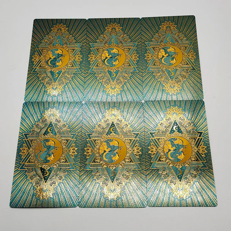 Gold Waterproof Tarot Deck