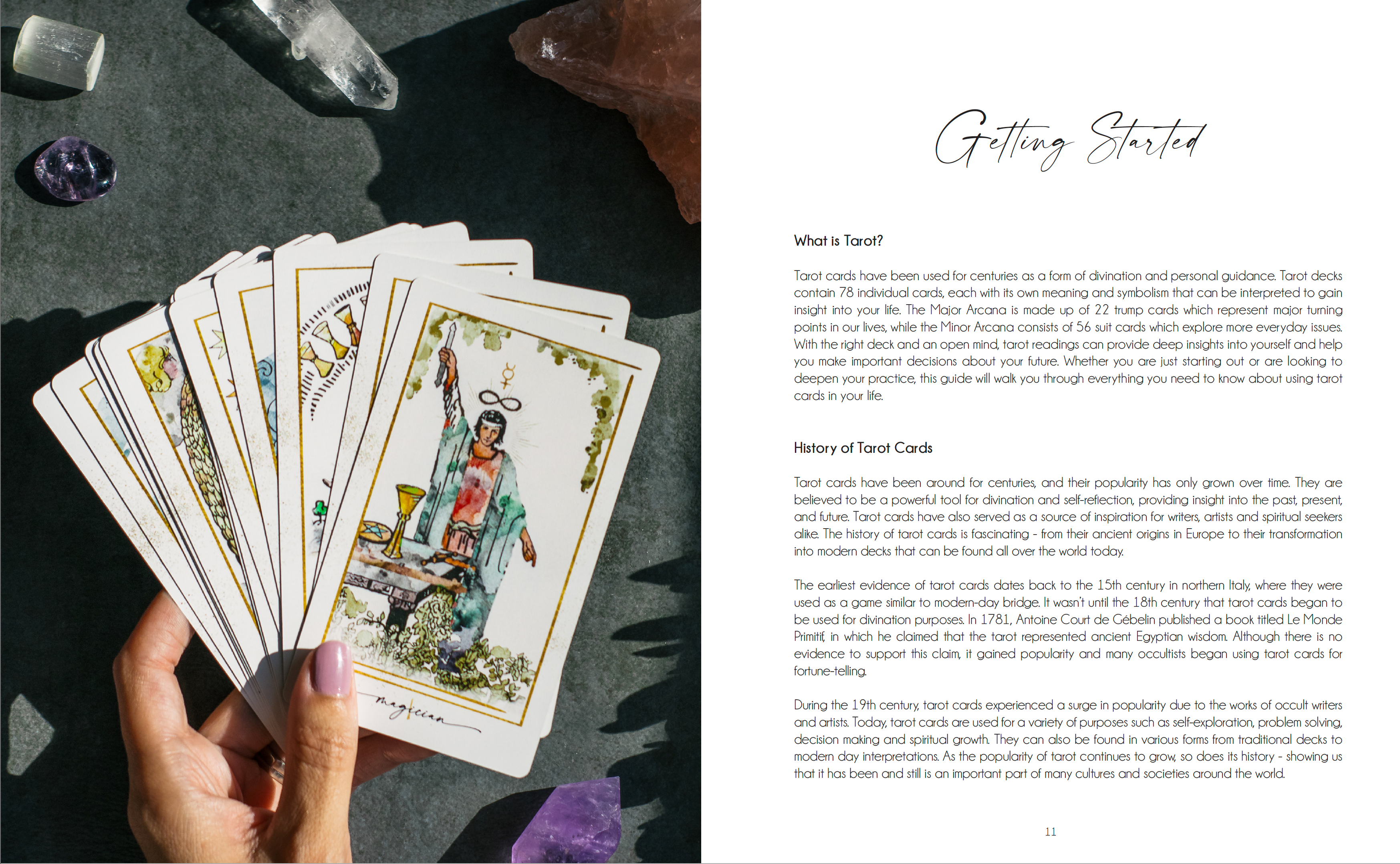 Decoding the Cards: A Tarot Workbook for Intuitive Exploration - New Age Realms