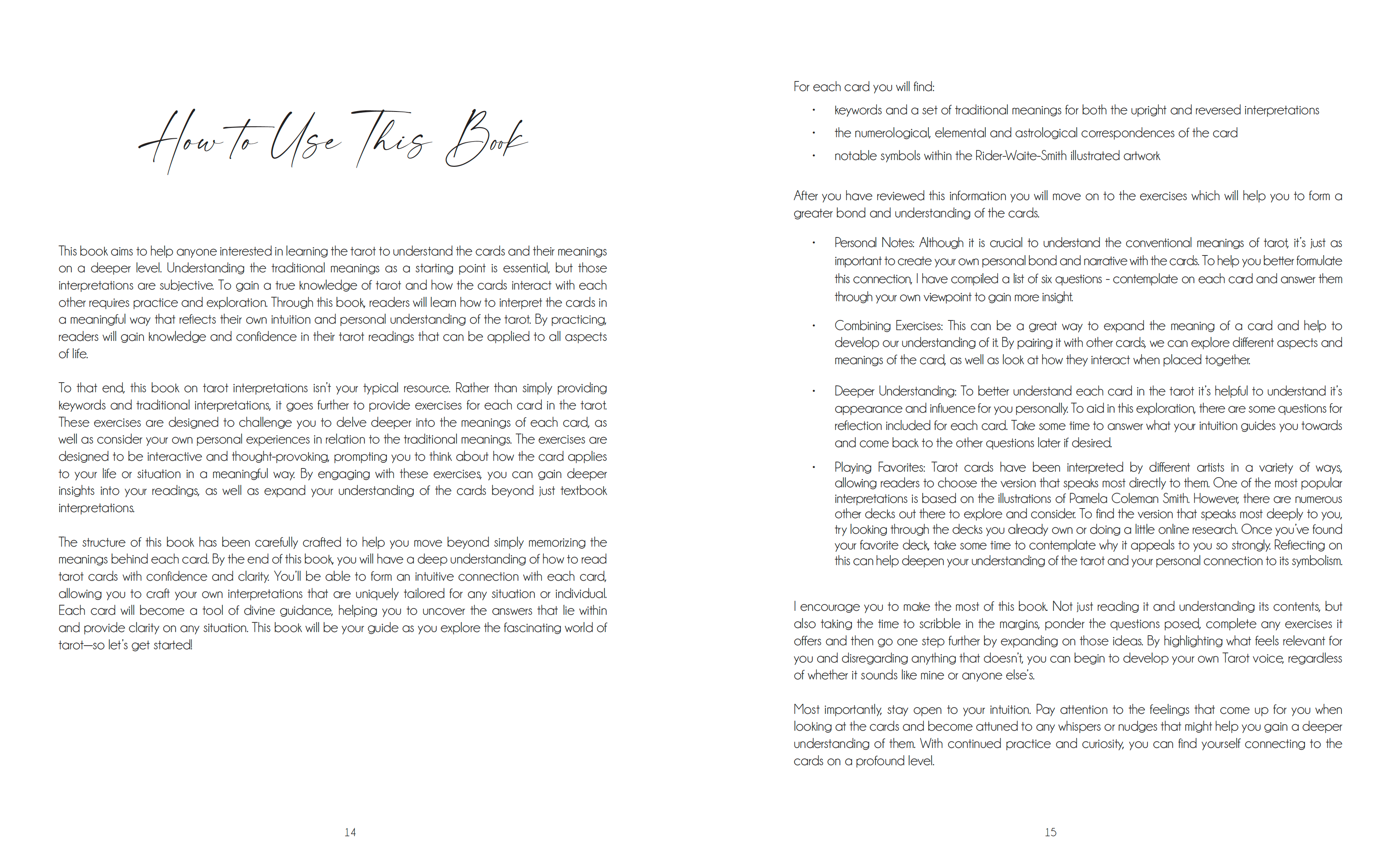 Decoding the Cards: A Tarot Workbook for Intuitive Exploration - New Age Realms