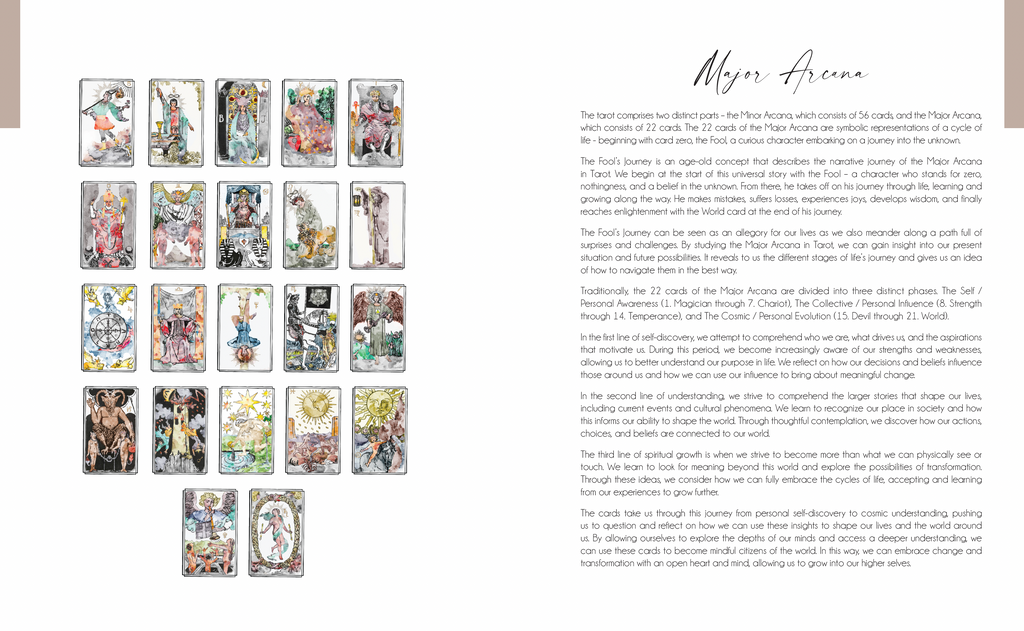 Decoding the Cards: A Tarot Workbook for Intuitive Exploration - New Age Realms