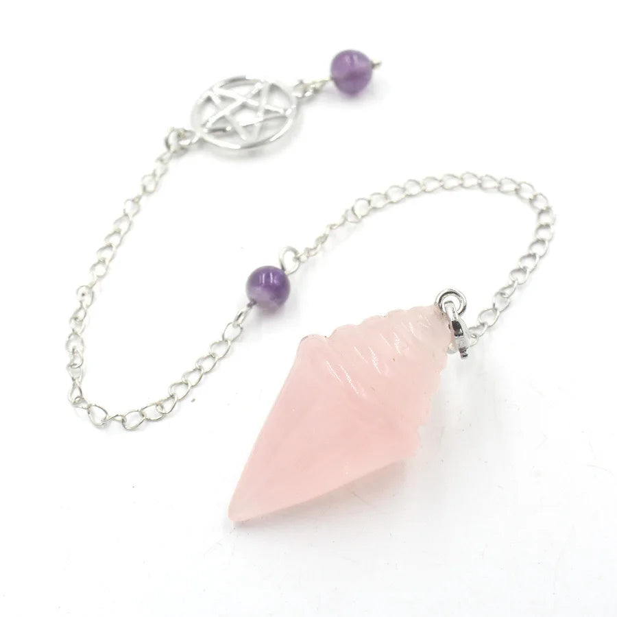 Pentacle Crystal Pendulums - New Age Realms