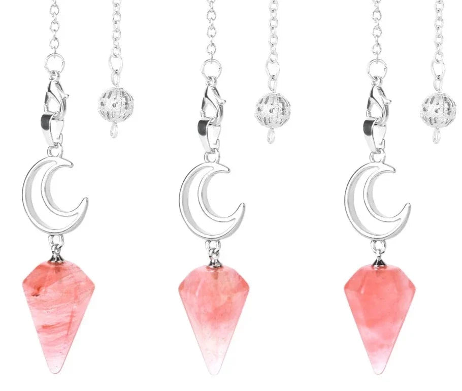 Péndulos de Luna Creciente de Cristal