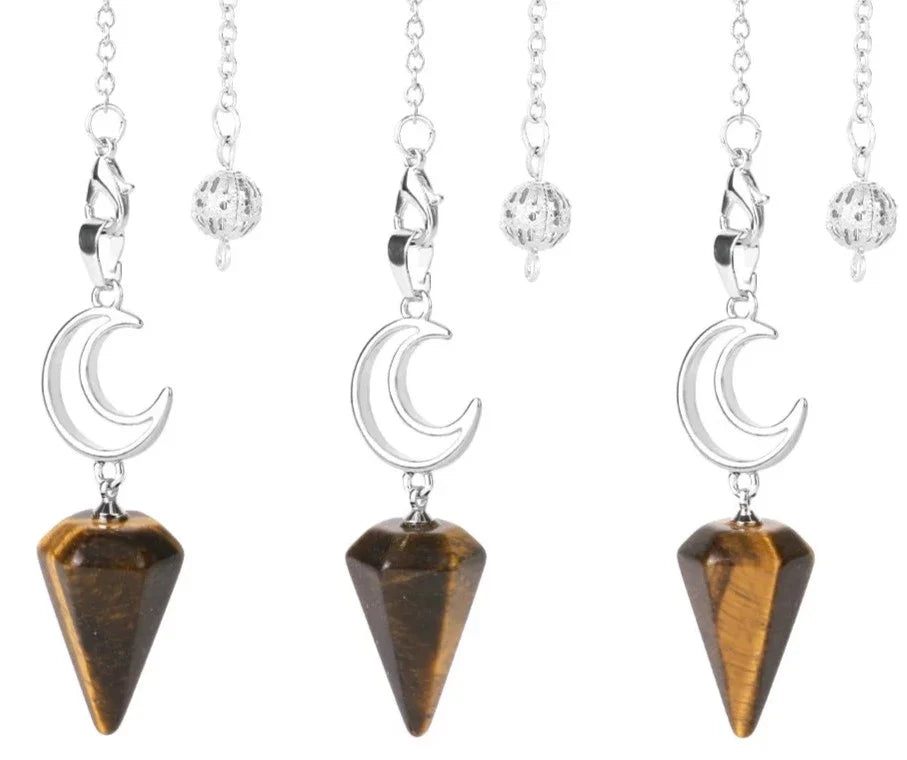 Péndulos de Luna Creciente de Cristal
